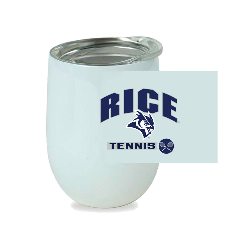 Stemless Wine Cup - White - Rice TENNIS
